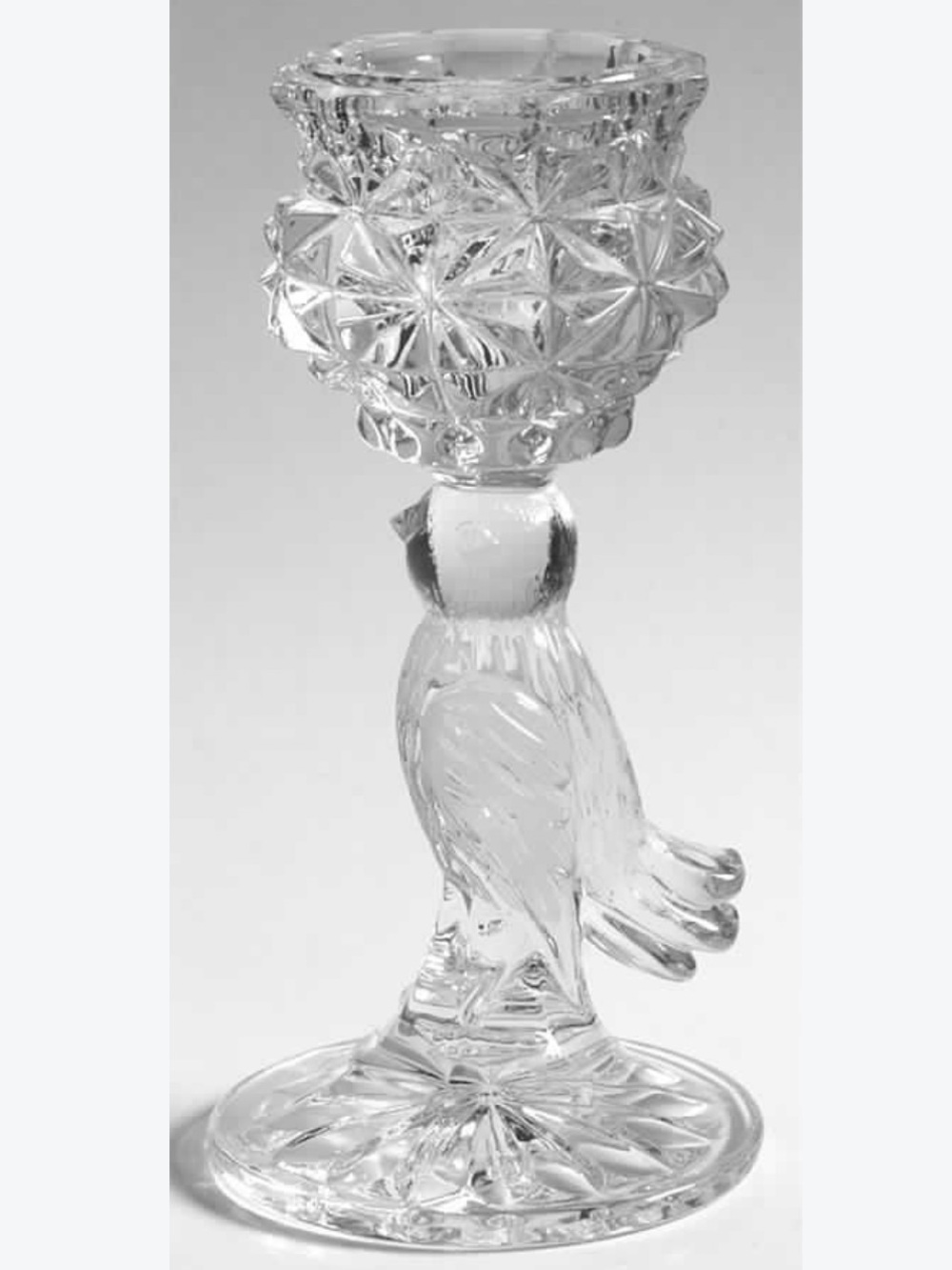 Hofbauer The Byrdes Collection 7" Single Crystal Candlestick
